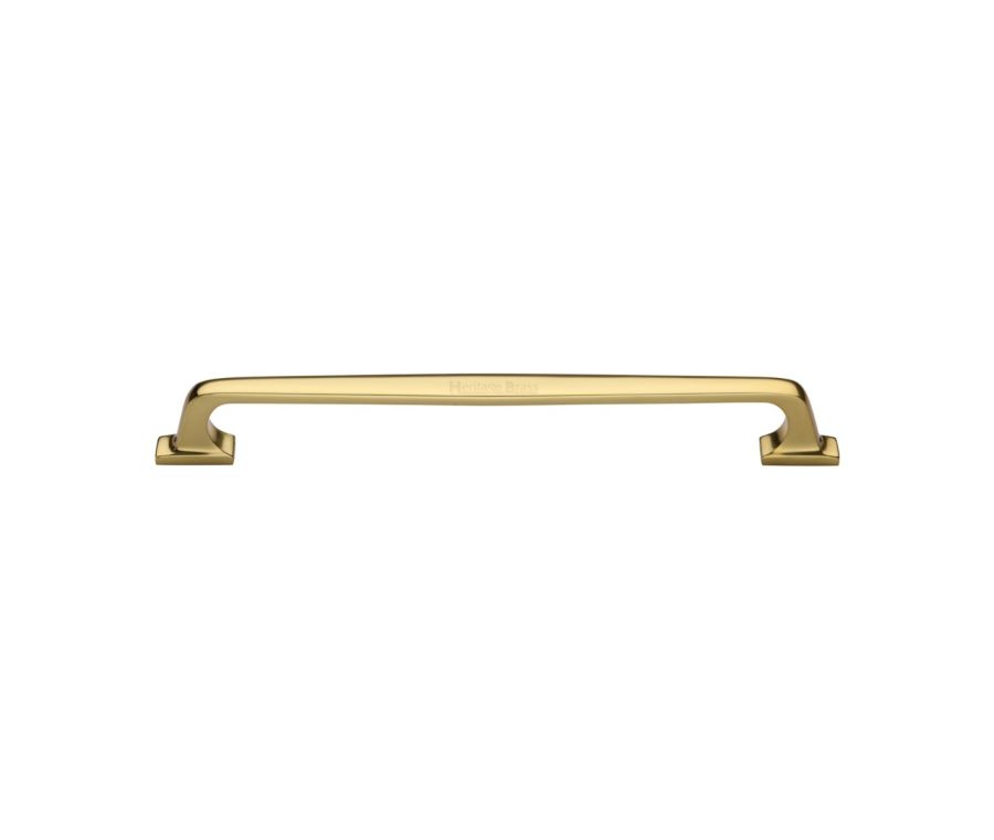 Heritage Brass Polished Brass Durham Door Pull Handle 345mm