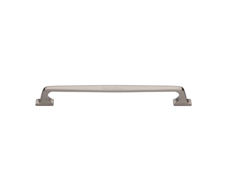Heritage Brass Satin Nickel Durham Door Pull Handle 345mm