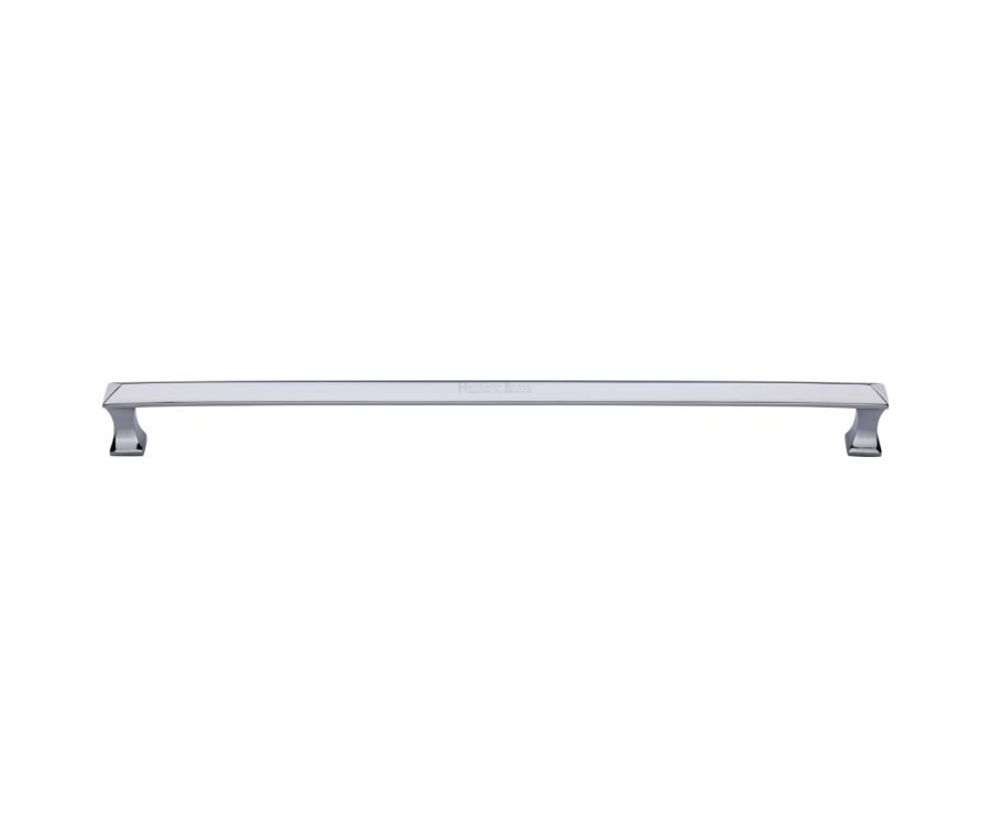 Heritage Brass Polished Chrome Avon Door Pull Handle 390mm