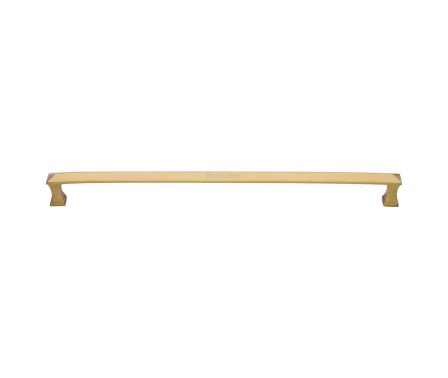 Heritage Brass Satin Brass Avon Door Pull Handle 390mm
