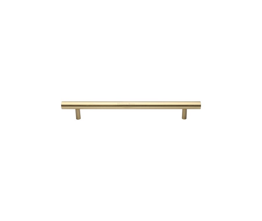 Heritage Brass Satin Brass Bar Door Pull Handle 457mm