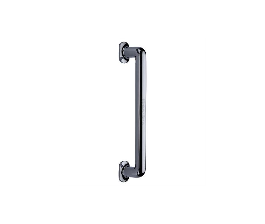 Heritage Brass Polished Chrome Traditional Large Pull Handle 330mm
