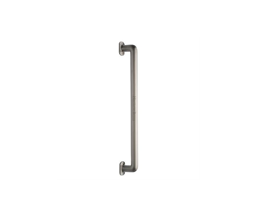 Heritage Brass Satin Nickel Traditional Large Pull Handle 482mm