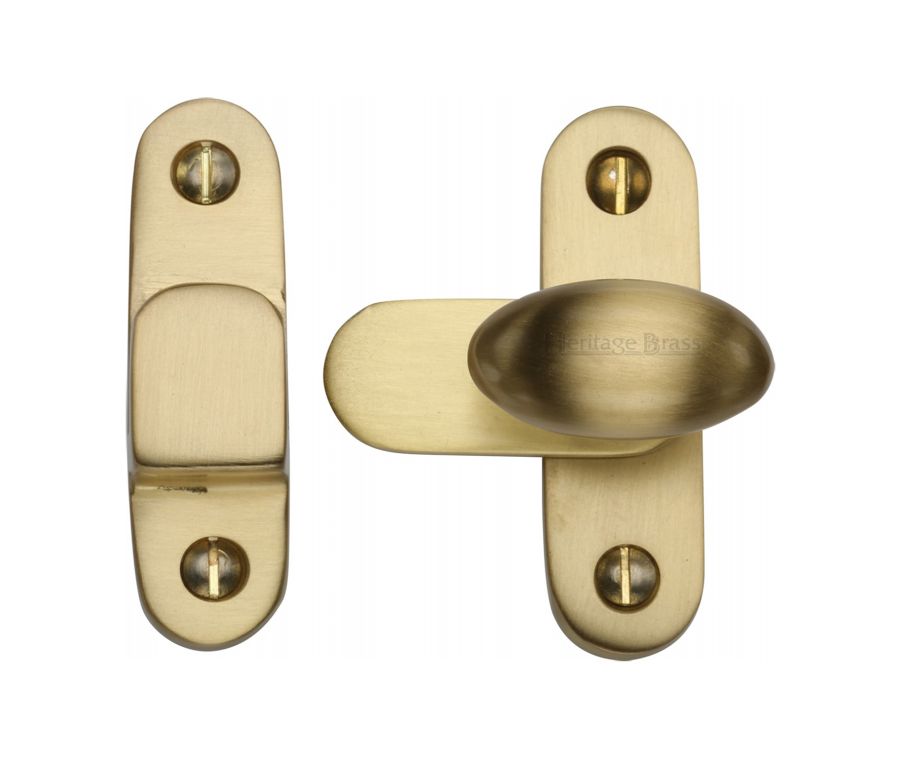 Heritage Brass Satin Brass Hook and Plate Fastener