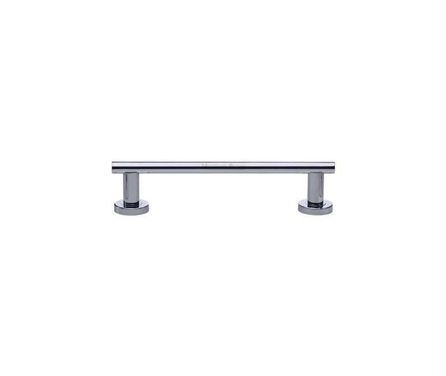Heritage Brass Polished Chrome Classic Door Pull Handle 336mm