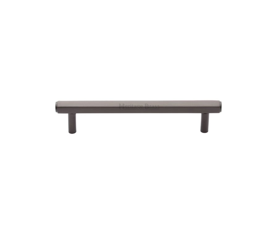 Heritage Brass Matt Bronze Hexagon Profile Cabinet Pull Handle 128mm