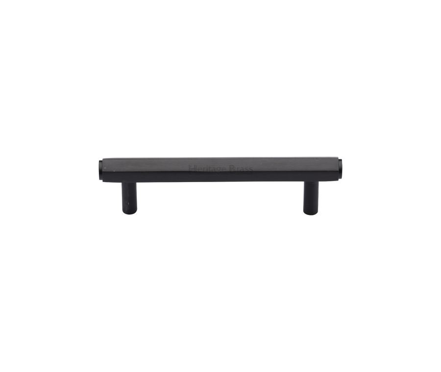 Heritage Brass Matt Bronze Hexagon Profile Cabinet Pull Handle 96mm