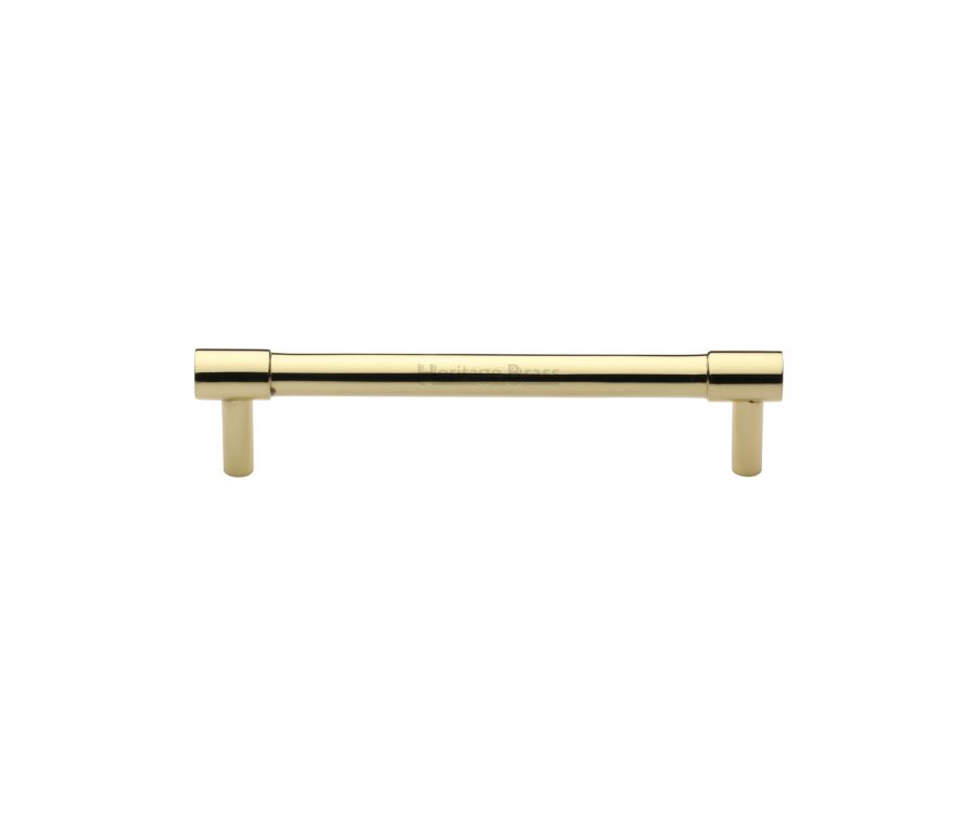 Heritage Brass Polished Brass Phoenix Cabinet Pull Handle 128mm