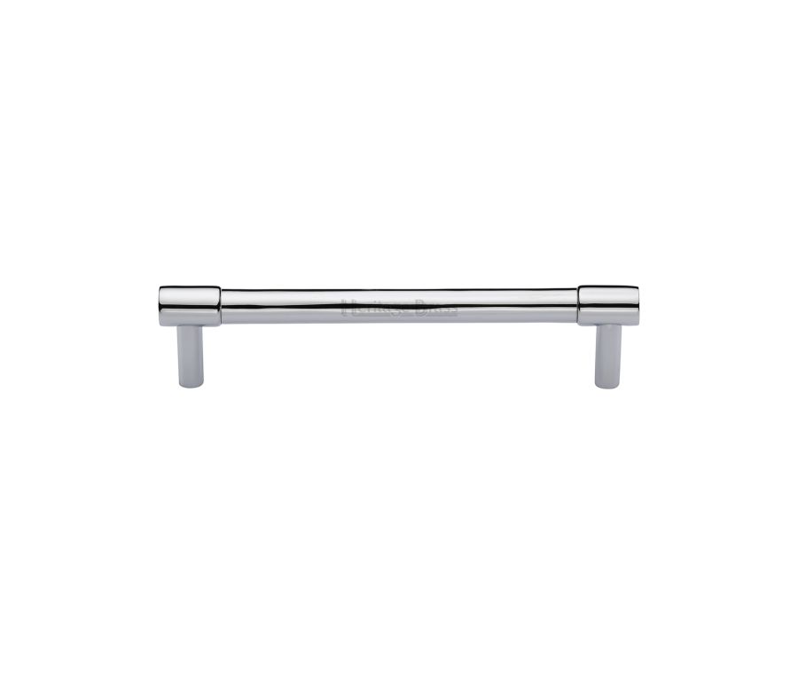 Heritage Brass Polished Chrome Phoenix Cabinet Pull Handle 128mm