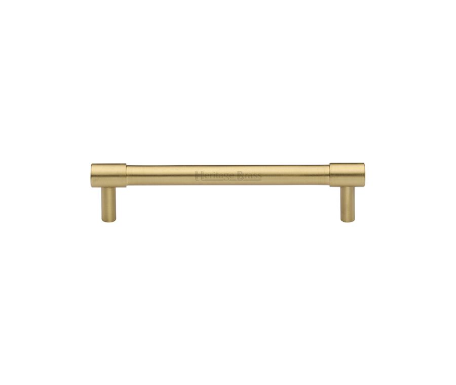 Heritage Brass Satin Brass Phoenix Cabinet Pull Handle 128mm