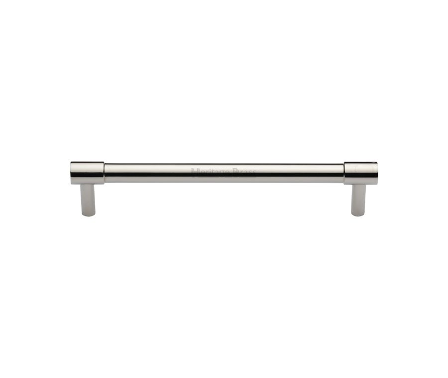 Heritage Brass Polished Nickel Finish Phoenix Cabinet Pull Handle 160mm