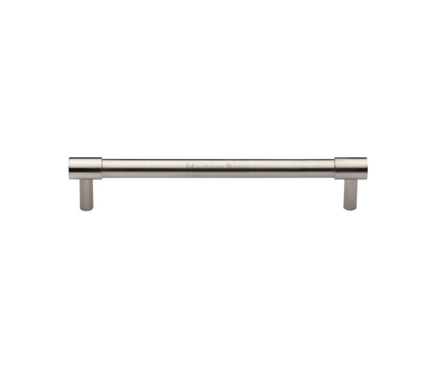 Heritage Brass Satin Nickel Phoenix Cabinet Pull Handle 160mm