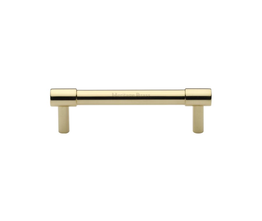 Heritage Brass Polished Brass Phoenix Cabinet Pull Handle 96mm
