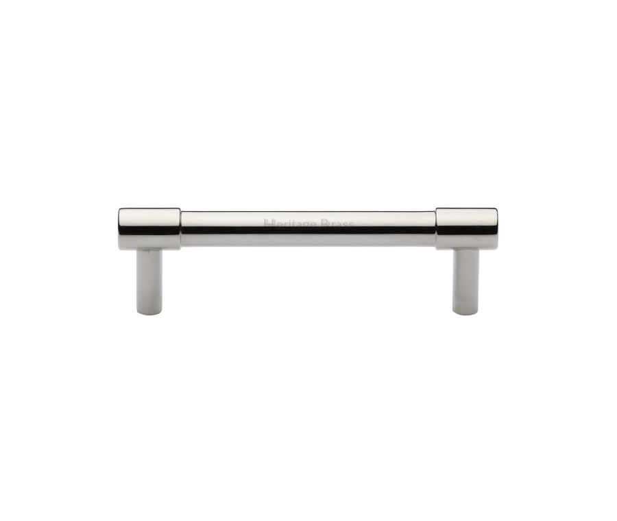 Heritage Brass Polished Nickel Finish Phoenix Cabinet Pull Handle 96mm