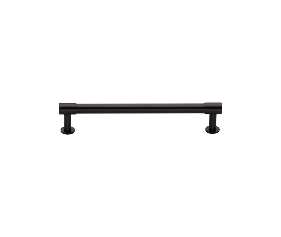 Heritage Brass Matt Bronze Phoenix Cabinet Pull Handle with Rose 16mm
