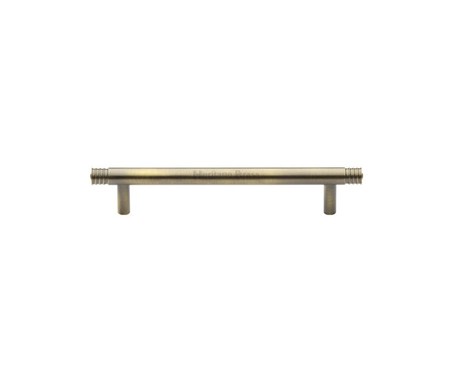 Heritage Brass Antique Brass Contour Cabinet Pull Handle 128mm