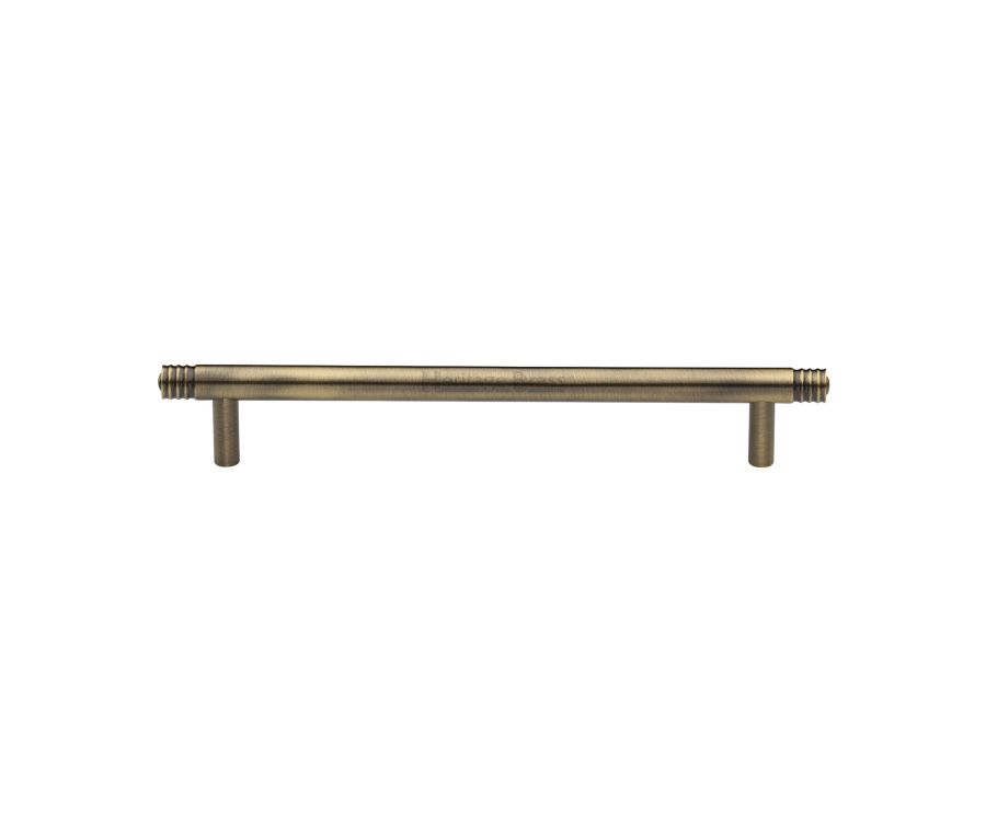 Heritage Brass Antique Brass Contour Cabinet Pull Handle 160mm