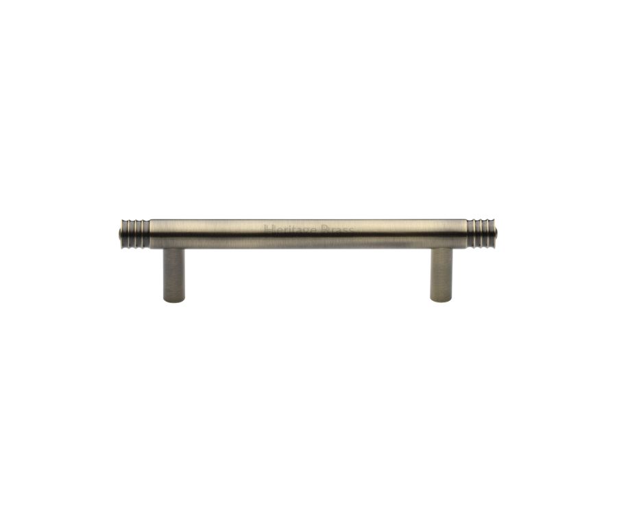 Heritage Brass Antique Brass Contour Cabinet Pull Handle 96mm
