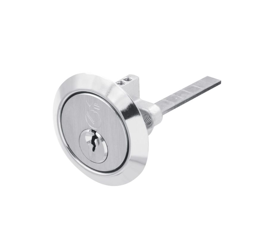 Satin Chrome V5 Rim Cylinder - V5RMC20SC