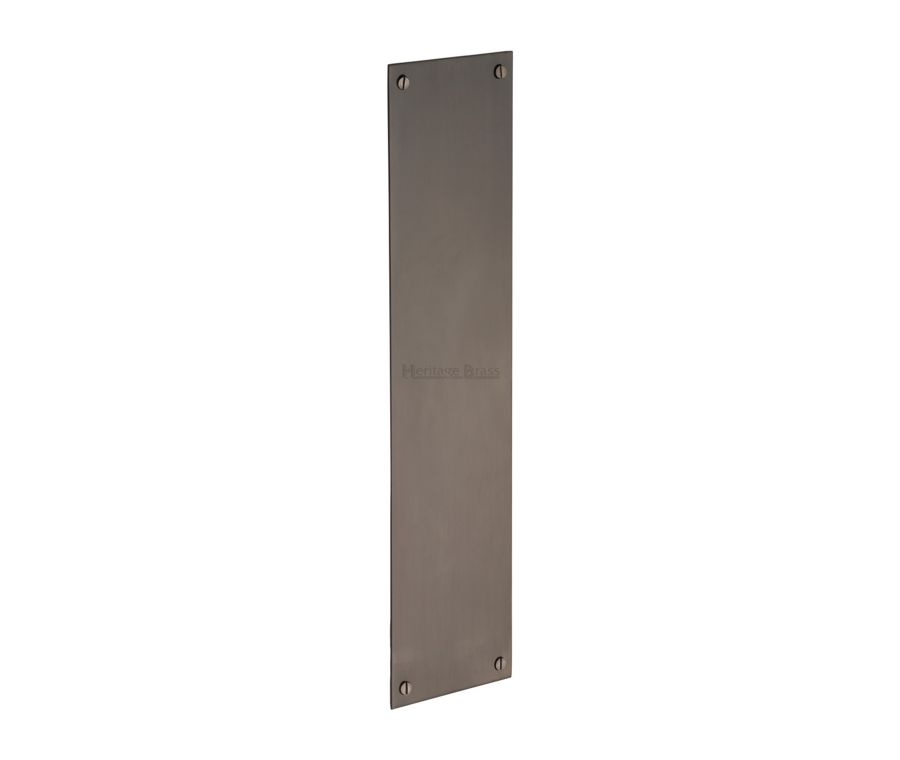 Heritage Brass Matt Bronze Flat Fingerplate 305mm