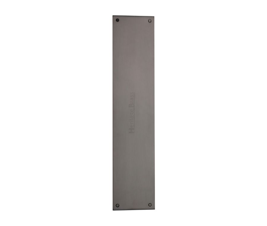 Heritage Brass Matt Bronze Flat Fingerplate 350mm