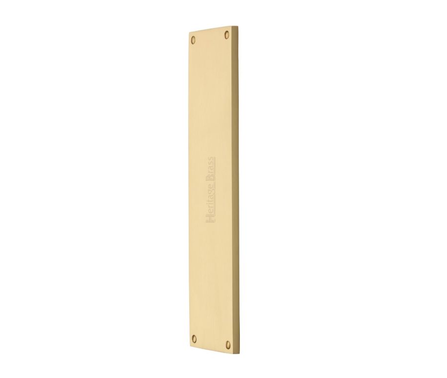 Heritage Brass Satin Brass Fingerplate - V741 8mm