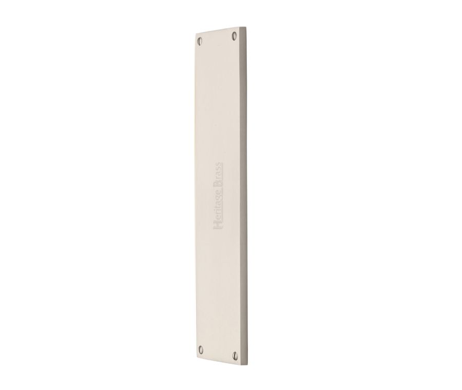 Heritage Brass Satin Nickel Fingerplate - V741 8mm V741 310-SN