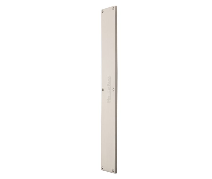 Heritage Brass Satin Nickel Fingerplate - V741 8mm V741 500-SN