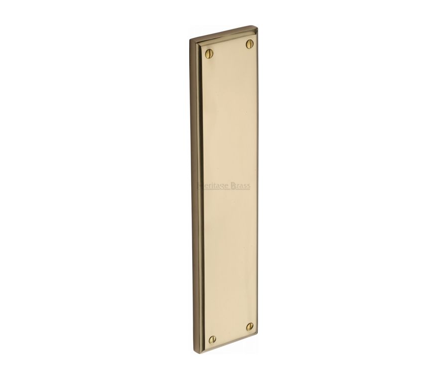 Heritage Brass Polished Brass Brass Fingerplate