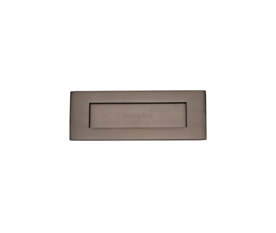 Heritage Brass Matt Bronze Letterplate 203 x 76mm