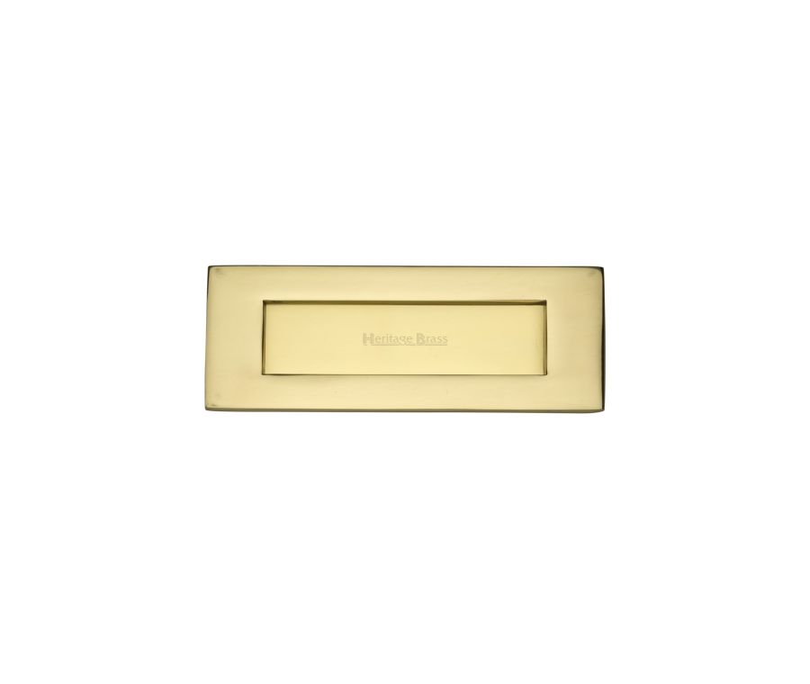 Heritage Brass Polished Brass Letterplate 203 x 76mm