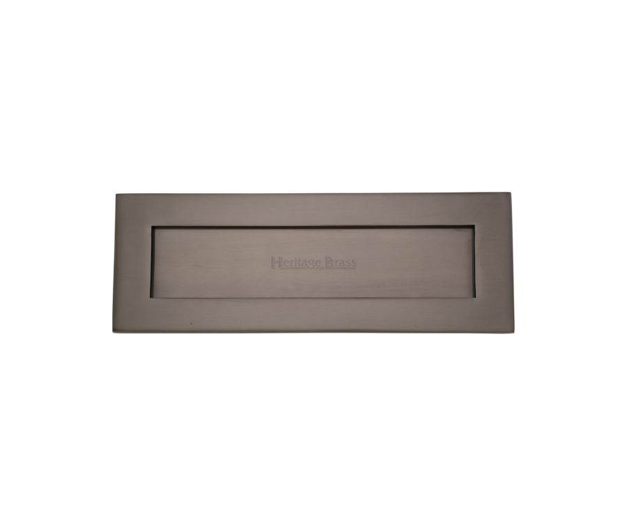 Heritage Brass Matt Bronze Letterplate 355 x 124mm