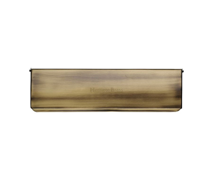 Heritage Brass Antique Brass Interior Letterflap Tidy  280 x 83mm