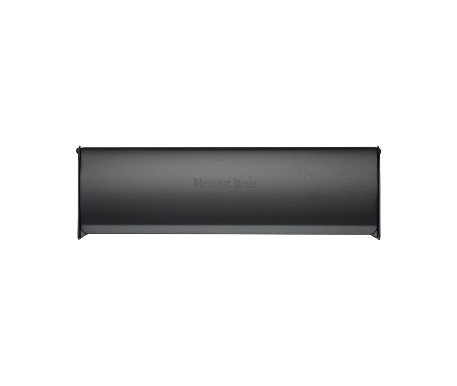 Heritage Brass Matt Black Interior Letterflap Tidy  280 x 83mm