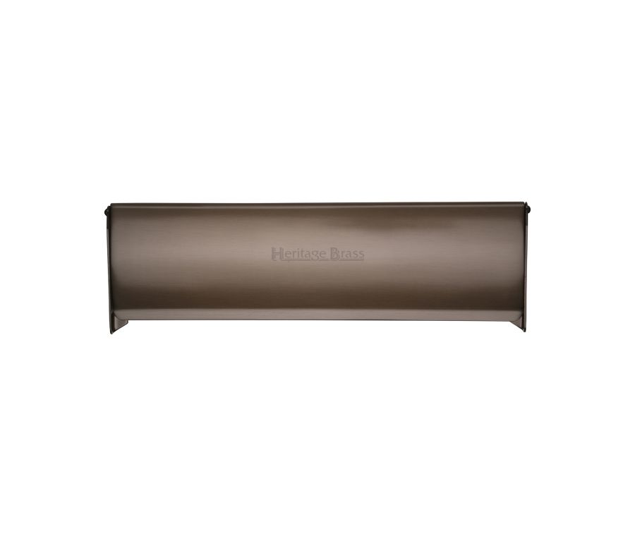 Heritage Brass Matt Bronze Interior Letterflap Tidy  280 x 83mm