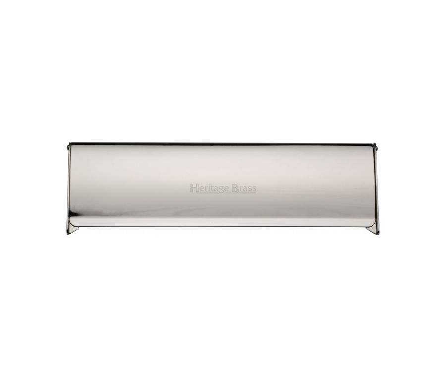 Heritage Brass Polished Nickel Finish Interior Letterflap Tidy  280 x 83mm