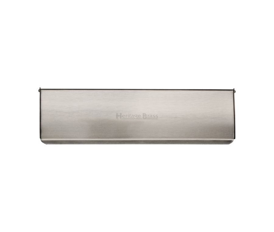 Heritage Brass Satin Nickel Interior Letterflap Tidy  280 x 83mm
