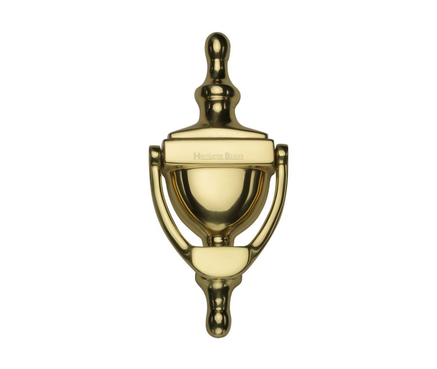 Heritage Brass Polished Brass Urn Door Knocker