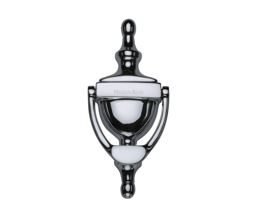 Heritage Brass Polished Chrome Urn Door Knocker