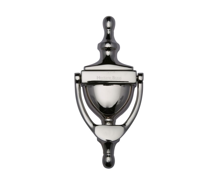 Heritage Brass Polished Nickel Finish Urn Door Knocker