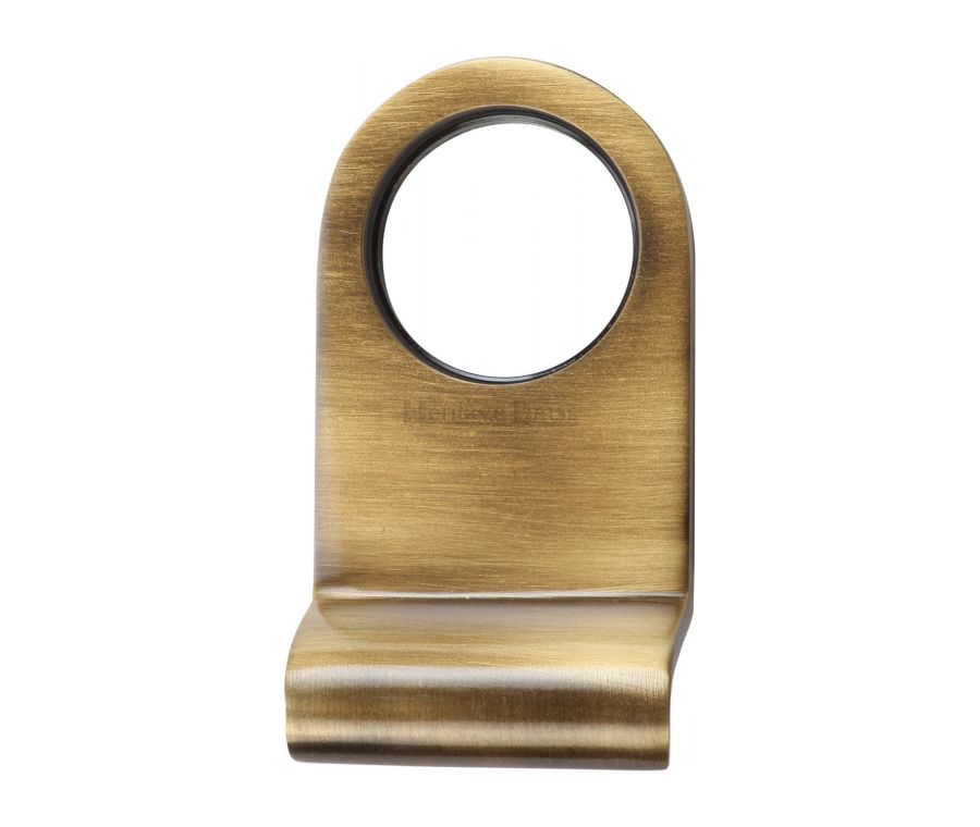 Heritage Brass Antique Brass Round Cylinder Pull