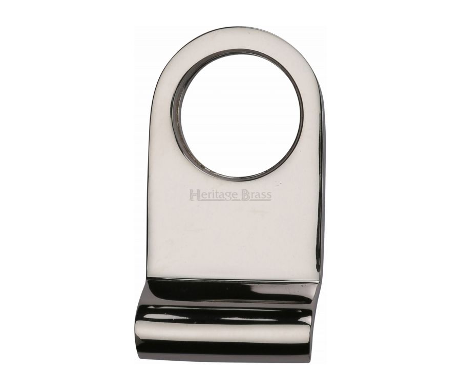 Heritage Brass Polished Nickel Finish Round Cylinder Pull