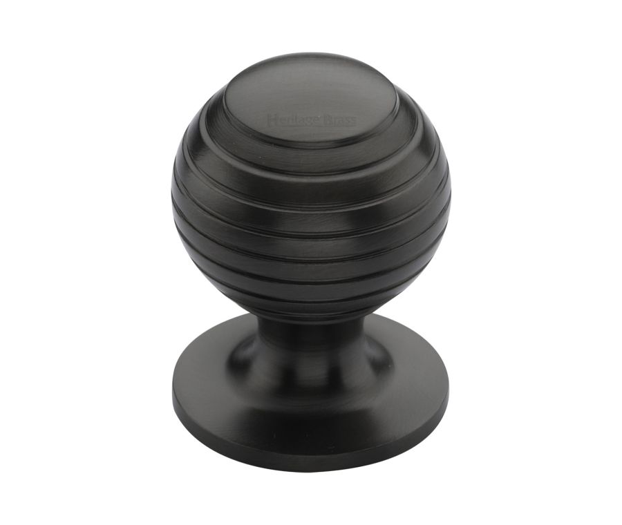 Heritage Brass Matt Bronze Beehive Cabinet Knob 32mm