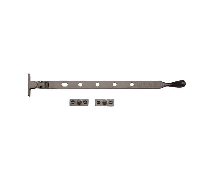 Heritage Brass Matt Bronze Casement Ball Design Window Stay - 305mm