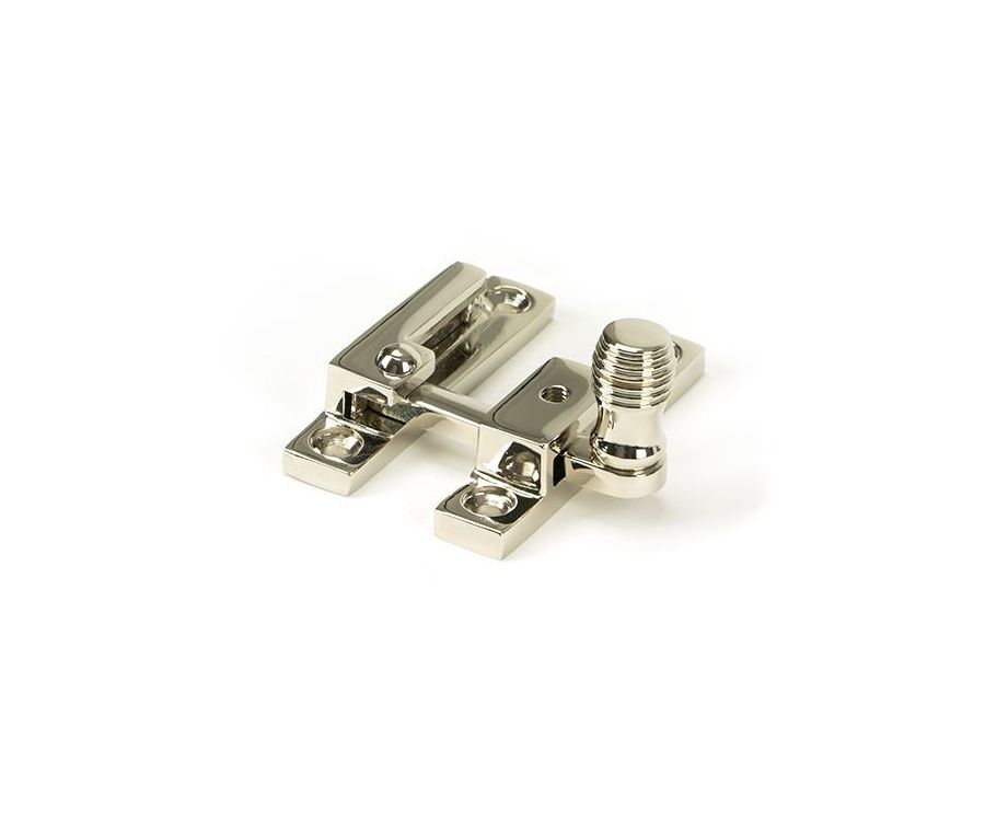 From the Anvil Polished Nickel Beehive Quadrant Fastener - Narrow | 45993