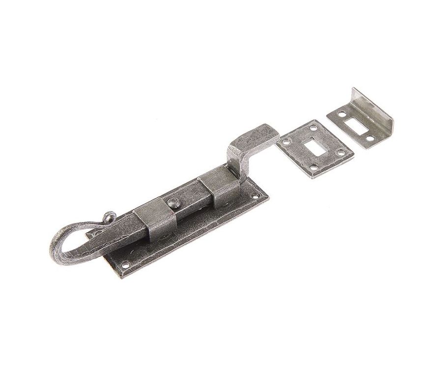 Frelan 102mm Shepherds crook bolt necked Patina pewter finish