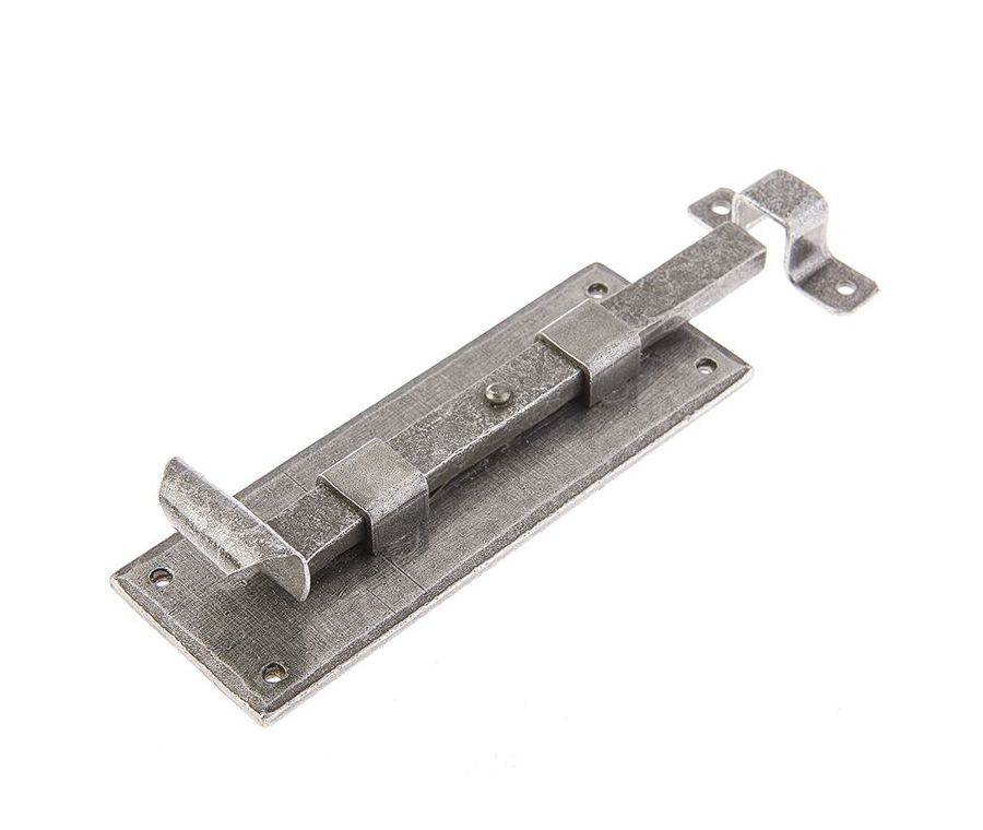 Frelan 152mm Straight bolt Patina pewter finish