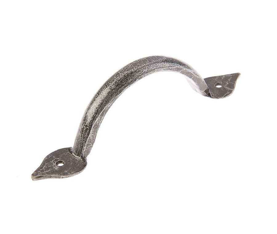 Frelan 130x34mm Tear cabinet handle Patina pewter finish