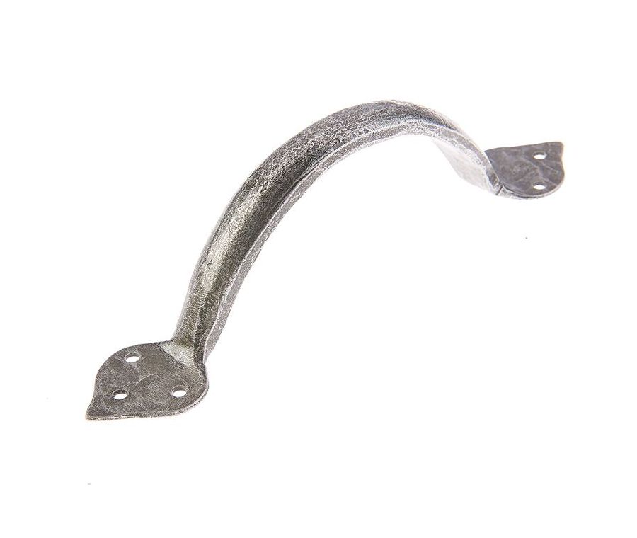 Frelan 185x50mm Tear cabinet handle Patina pewter finish