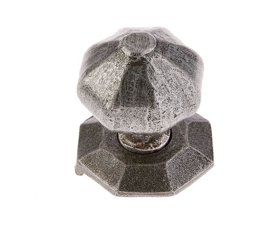 Frelan 75x65mm Centre door knob Patina pewter finish